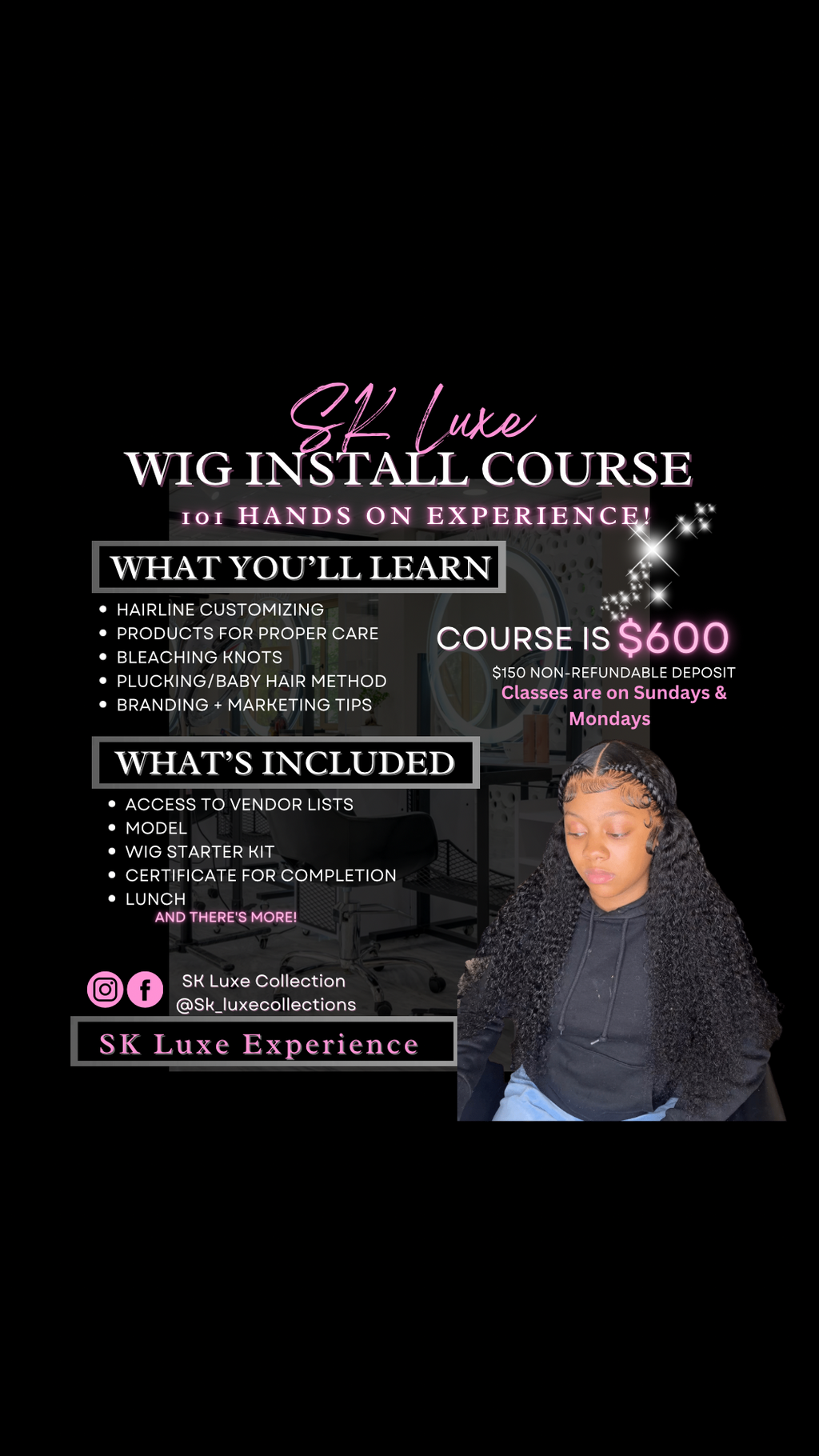 Wig Install Course